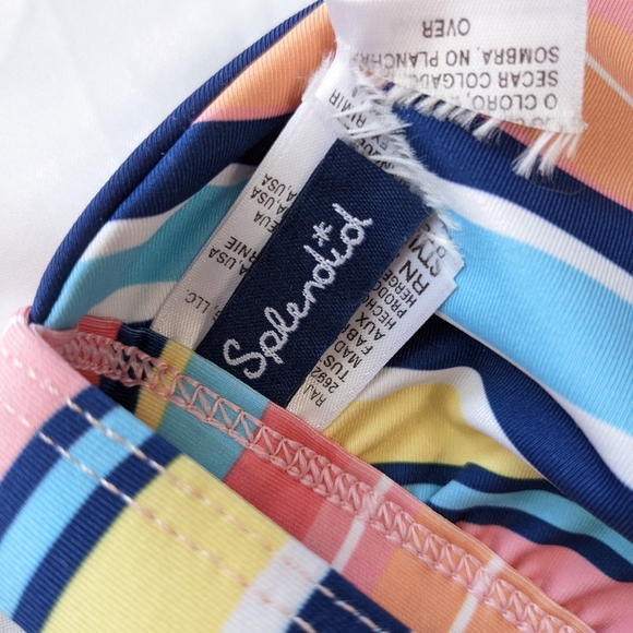 Splendid Flamingo Print Bikini Top Small - Picture 3 of 5